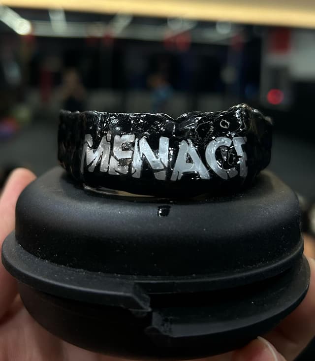 Custom Text Mouthguard