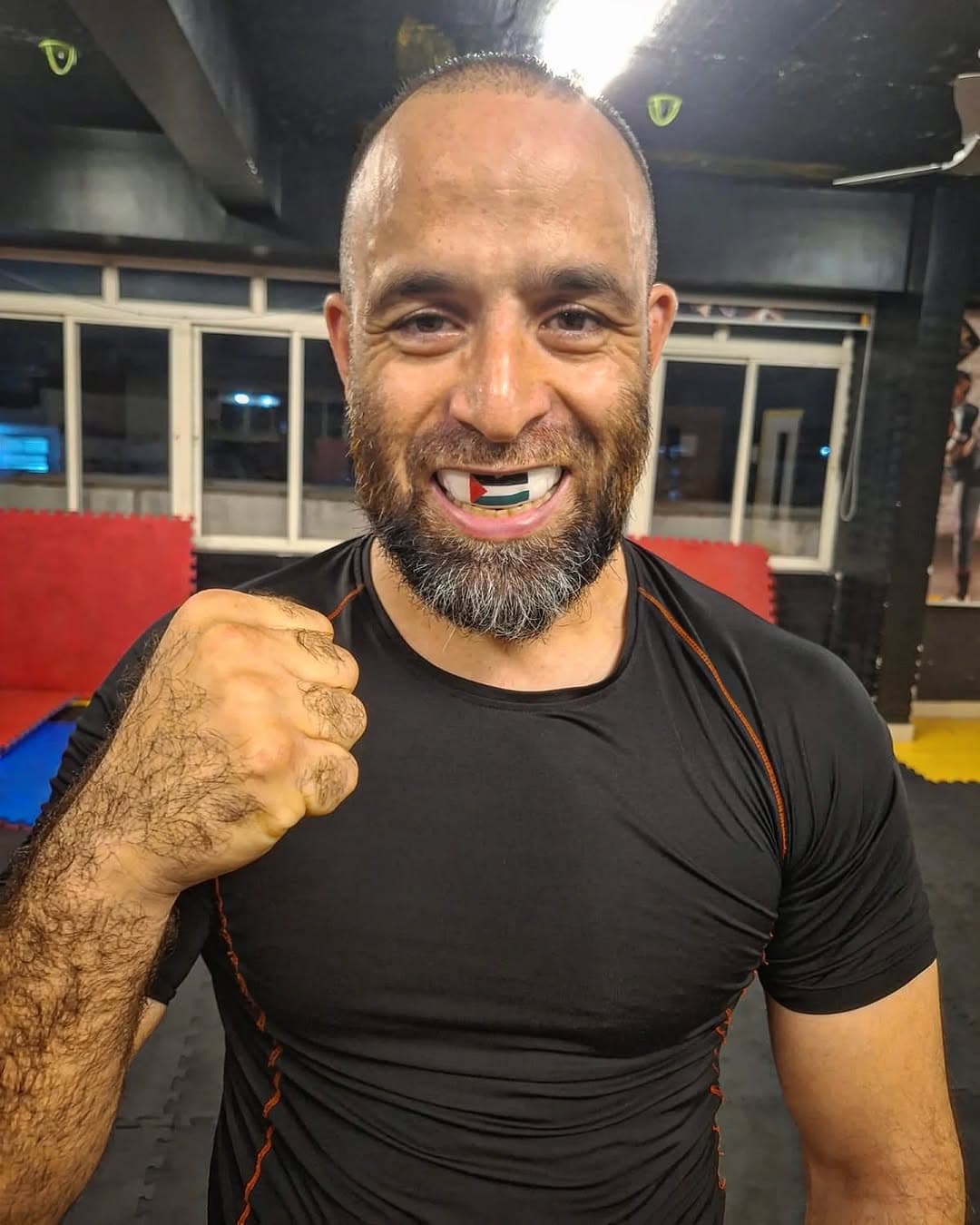 Happy customer using our dental products